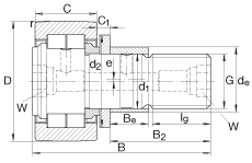 ��˨�͹��� NUKRE72, ������������װԲ�����ӣ���ƫ�ĵ�Ȧ�������Թ��ܷ�